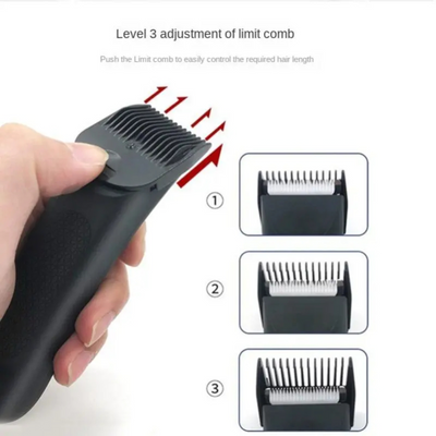 Electric Groin & Body Hair Trimmer, Replaceable Ceramic Blade Heads,Waterproof Wet/Dry Body Groomer 1